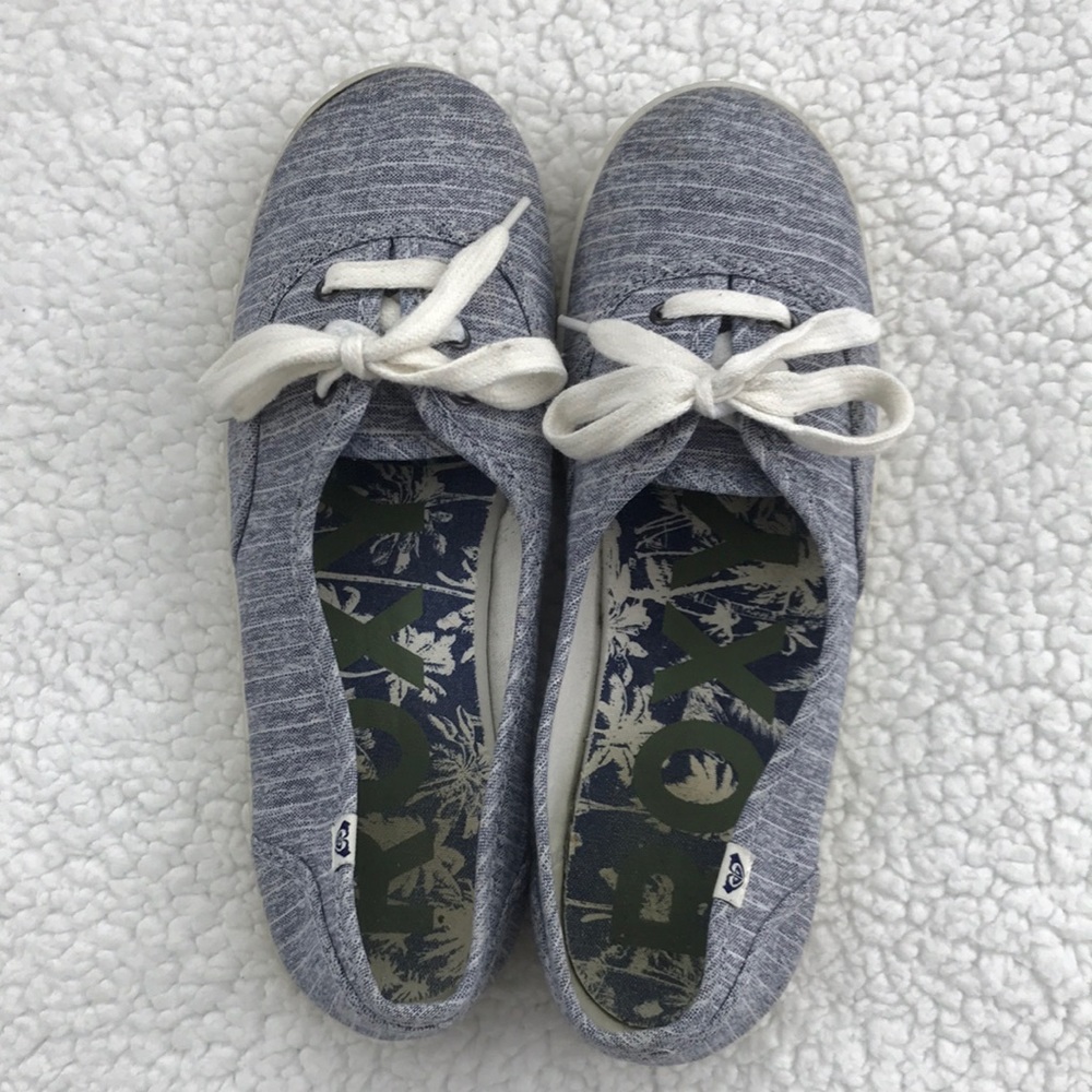 Roxy blue tennis shoes Sz 9